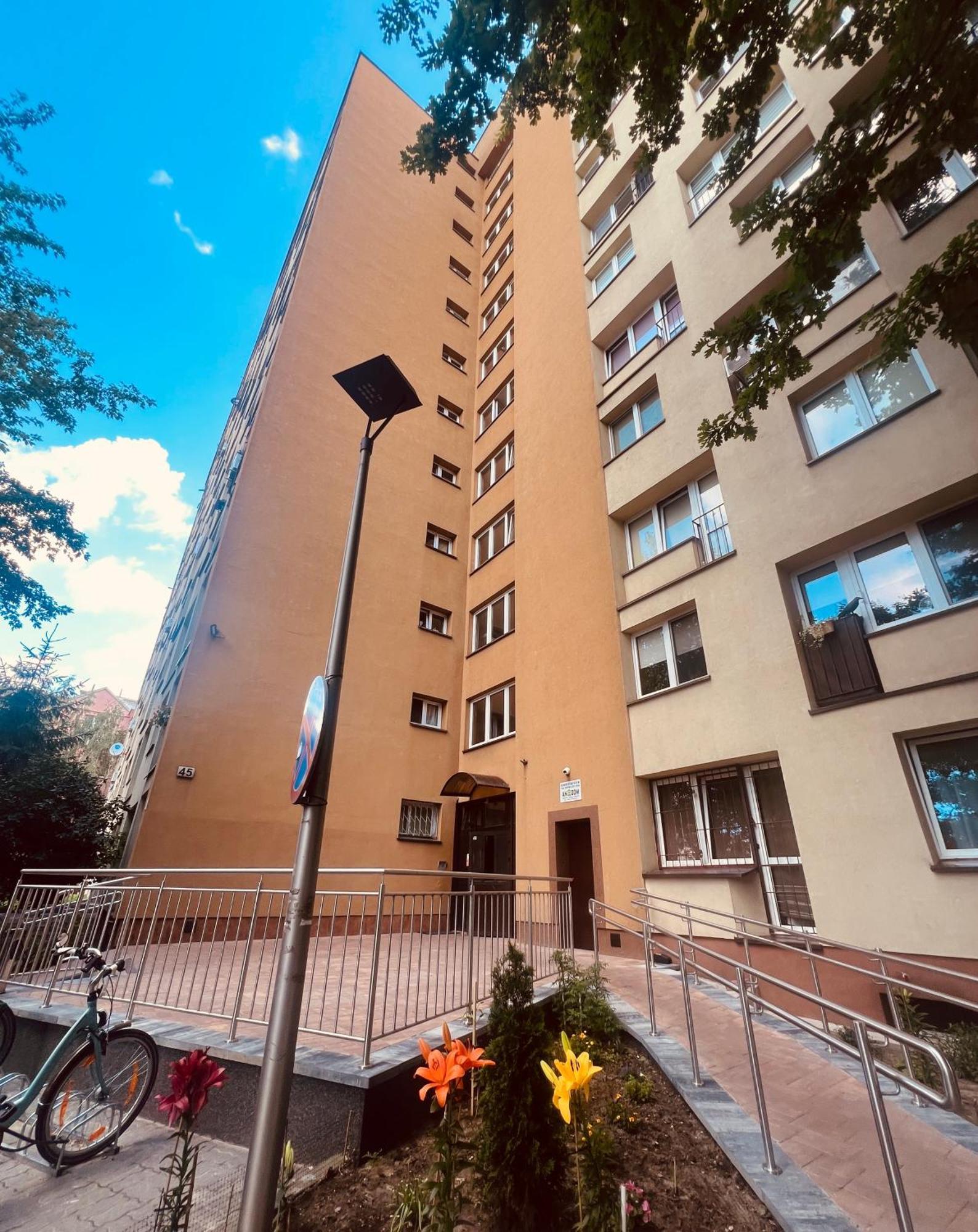 华沙Entire Studio In Centrum公寓 外观 照片